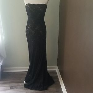 Sexy Black Mermaid dress